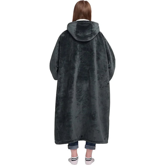 Oversized Wearable Blanket Hoodie