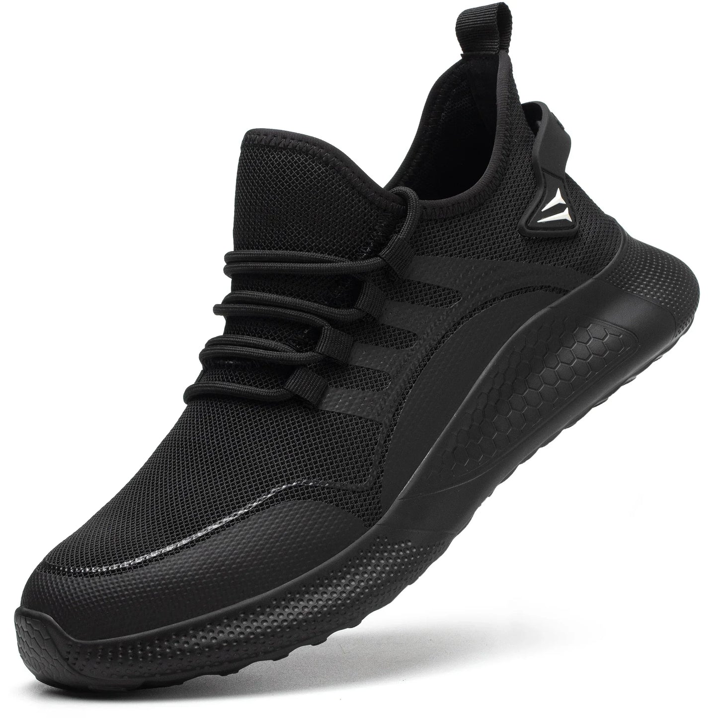 Safety Toe Work Shoes for Men & Women (black)