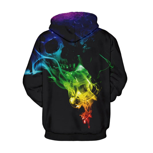 Ink 3D Paint Colorful Pullover Streetwear