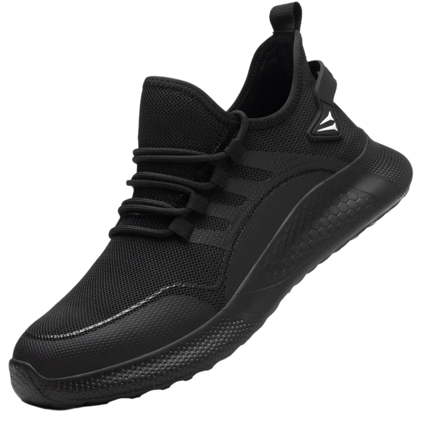 Safety Toe Work Shoes for Men & Women (black)