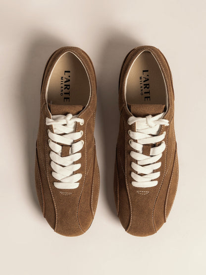 Leather casual shoes