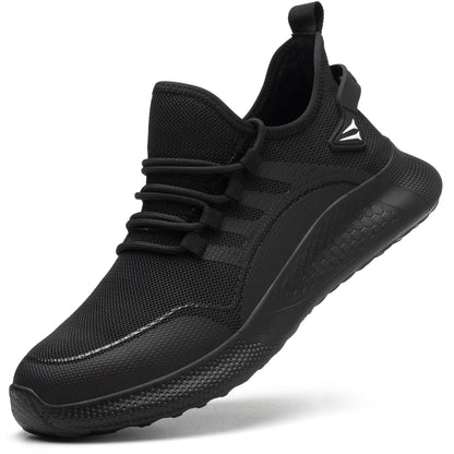 Safety Toe Work Shoes for Men & Women (black)